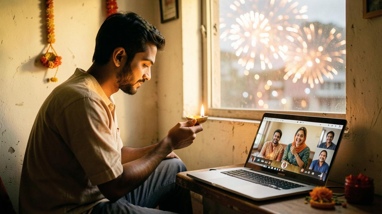 Your First Diwali In A Rented Flat In A City That Isn't Yours